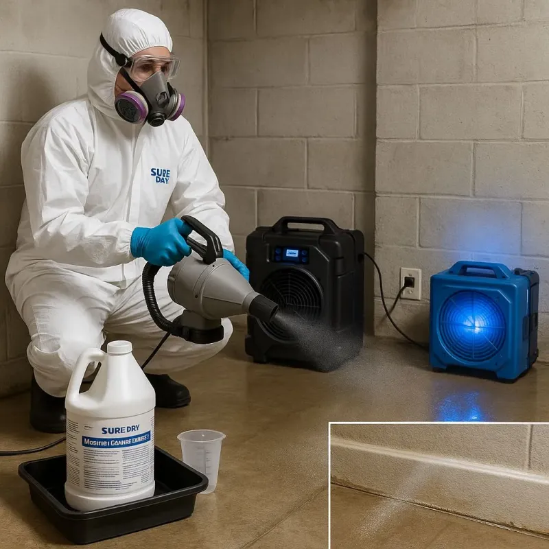 Sanitization and Odor Removal process in Glendale, CO
